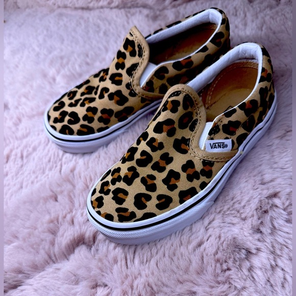 Vans Other - NWOT Kids Cheetah Print Vans Toddler Size 12